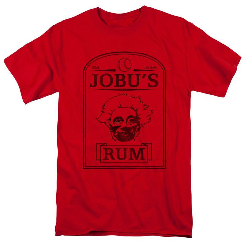 Major League T-shirt Jobu s Rum retro 80 s movie regular fit graphic tee PAR466 Unisex T-Shirt XXXL