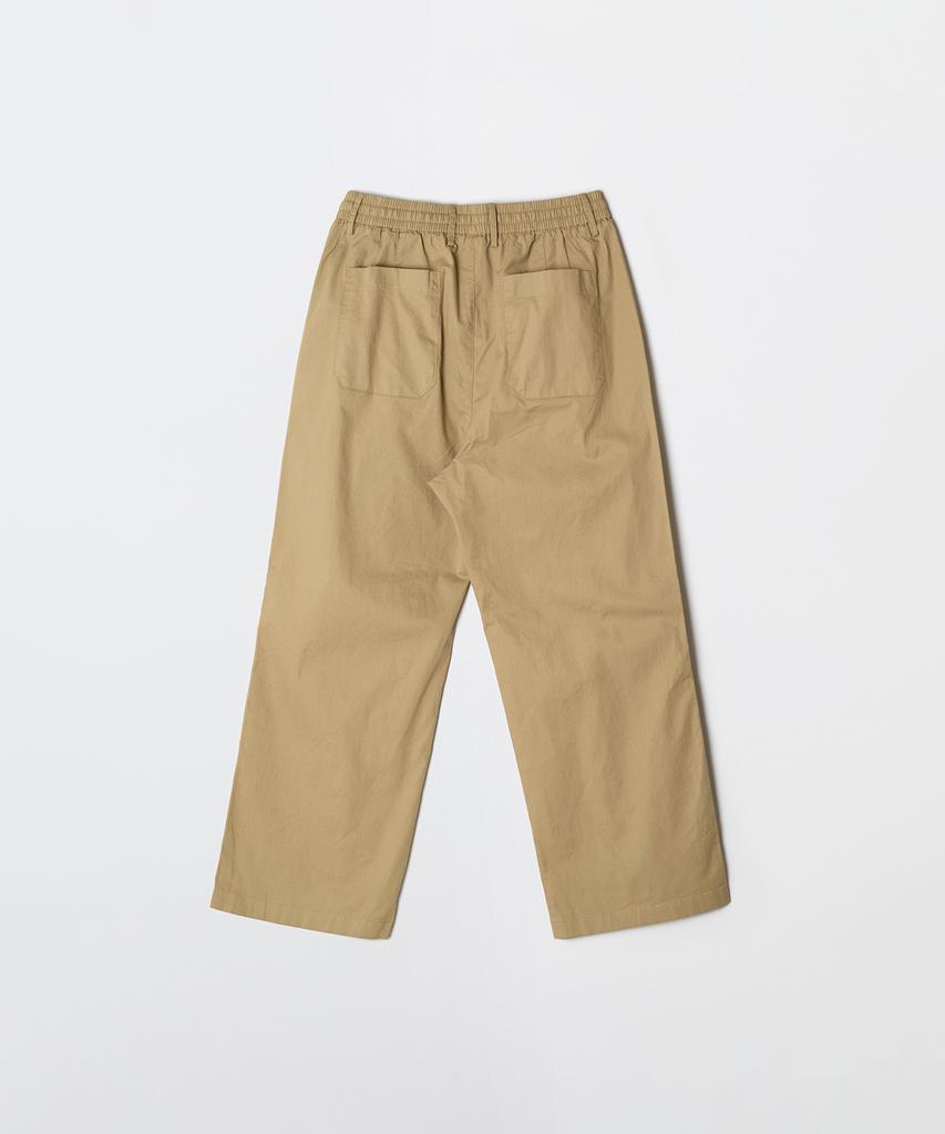 Seupao Wide Elastic Waist Pants (Cotton)_Sptcg24C01