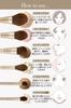 Frepice Makeup Brushes Powder Blush Makeup Brush Gem (13-Piece Set) - Brush, Brush, Pouch, Cosmetic/Salmon