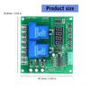 Double Voltage Motor Control Board 12v 24v with Forward Reverse Timing Cycle Module