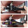 Multifunktionaler 2-in-1-Autohaken, versteckter multifunktionaler Haken für die hintere Kopfstütze, Handyhalter für die Rückseite des Autos, Handyhalter mit Schloss