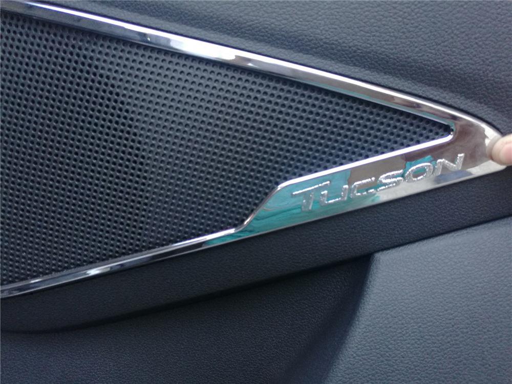 Tucson Door Speaker Ring & Decorative Audio Frame Stickers