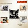2D Modern Abstract Pattern Decorative Pillow Covers Pattern Cushion Cover Suitable For Sofa Bedroom Car Pillow Cover