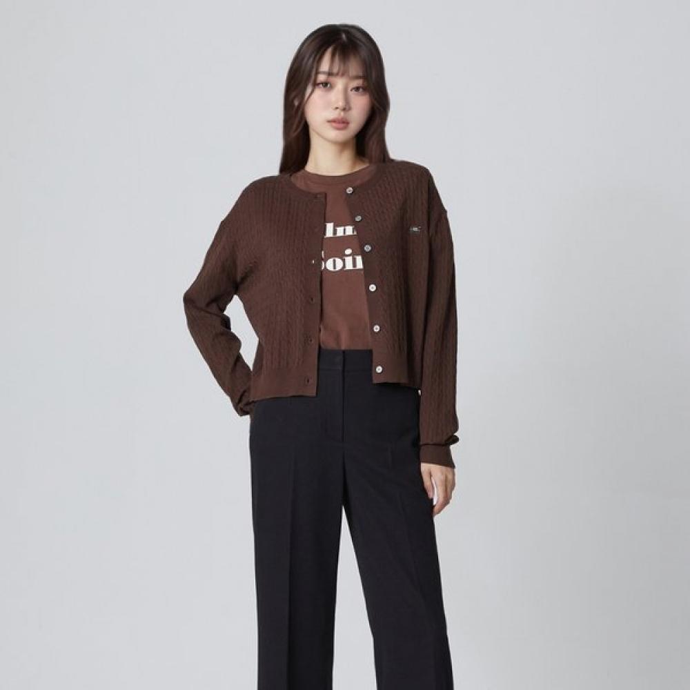 Базовый кардиган Pretzel Ar4kga63 IV (ivory)/FF