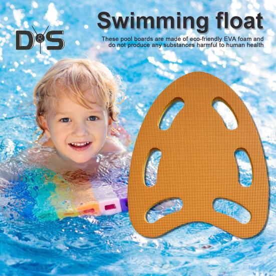 Kids Swimming Kickboard Swim Training Aid Pool Floating Board with 6 Handrail Holes Safety Swim Board for Beginners