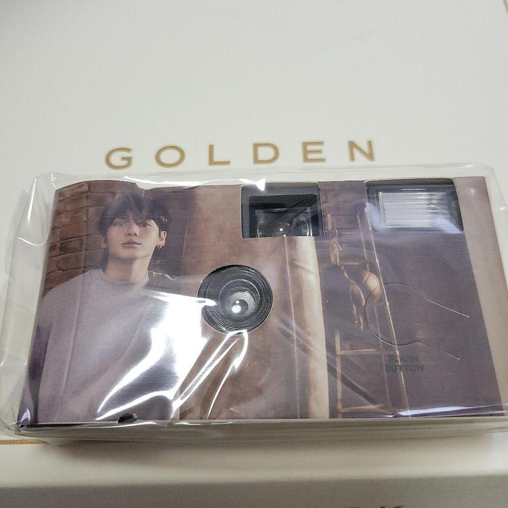 [USED] JUNGKOOK Golden Showcase Instant Camera