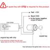 BANVIE Car Immobilizer Transponder Bypass Module for Chip Key, a Spare chip Key is Required, not fit for Other Immobilizer Way