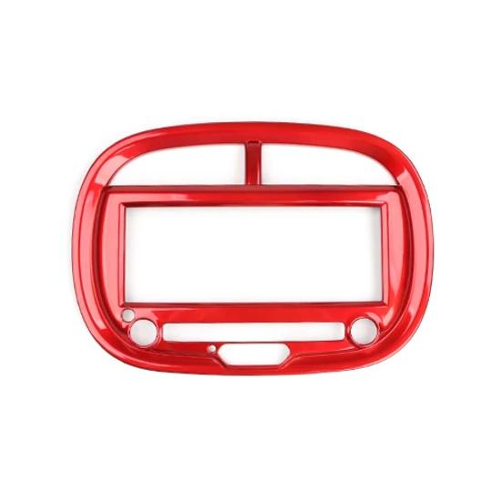 For Kia Soul 2024 2025 Car ABS Dashboard GPS Navigation Frame Cover Trim For High-End Automobiles Interior Accessories LHD