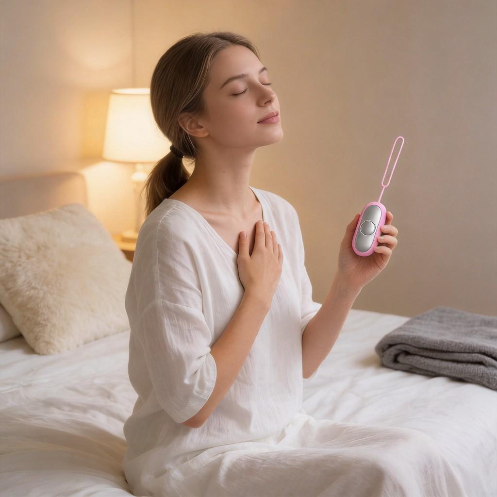 Portable Sleep Aid With Microcurrent Technology For Restful Nights And Stress Relief