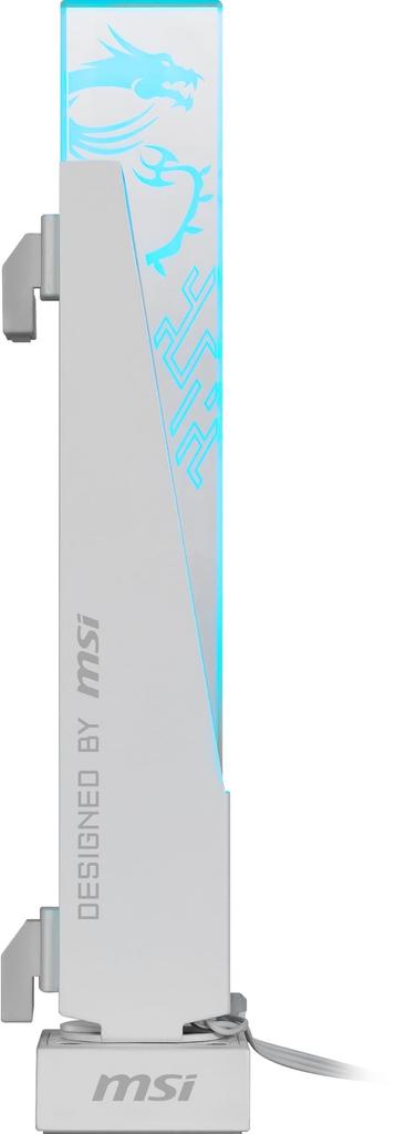 MSI MPG ARGB GRAPHICS CARD STAND WHITE Graphics Card Support Stand White CS9246