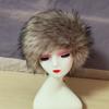Fall and Winter Fur-like Fur Hat Empty Top Hair Accessory Ring Thickenedheattechpopular Photo Hat