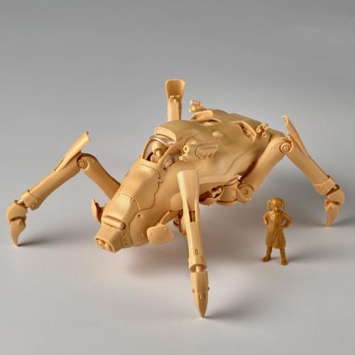 Kaiyodo ARTPLA Maschinen Krieger Sturmk?fer & Pamela Amsel 1/35 Scale Unpainted Plastic Model Kit AP047