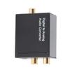 RCA Output Digital Audio Converter Coaxial /Optical Input Coaxial To Analog Converter  For Computer