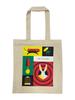 Marushin Looney Tunes Tote Bag with Looney Tunes Approximately 36cm High X 32cm Wide Product Number 4105049000 Poster, (excluding Handles),