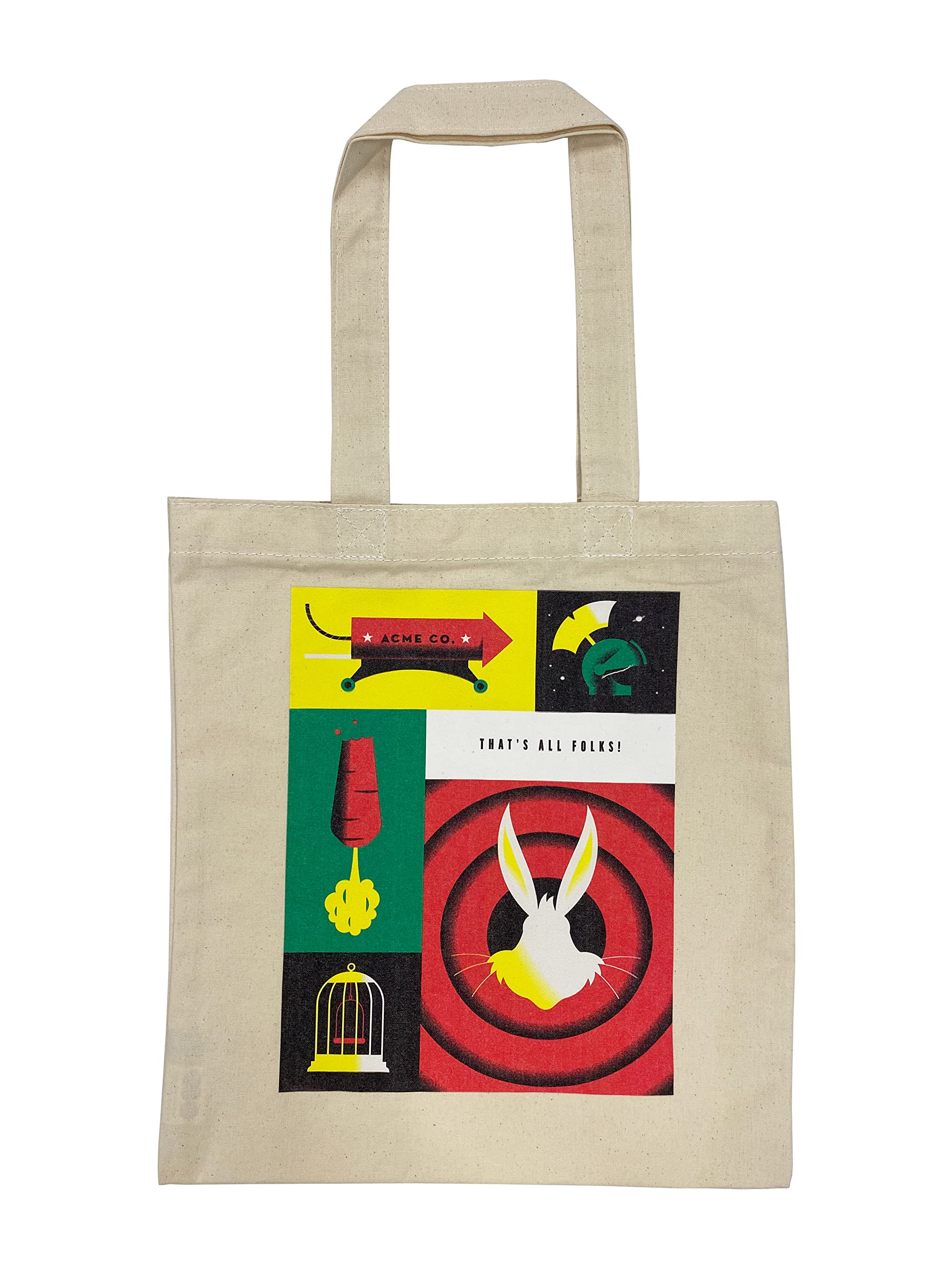 

Marushin Looney Tunes Tote Bag with Looney Tunes approximately 36cm high x 32cm wide product number 4105049000 Poster, (excluding handles),