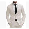 Giacca da smoking nera da uomo slim fit a un bottone per la primavera