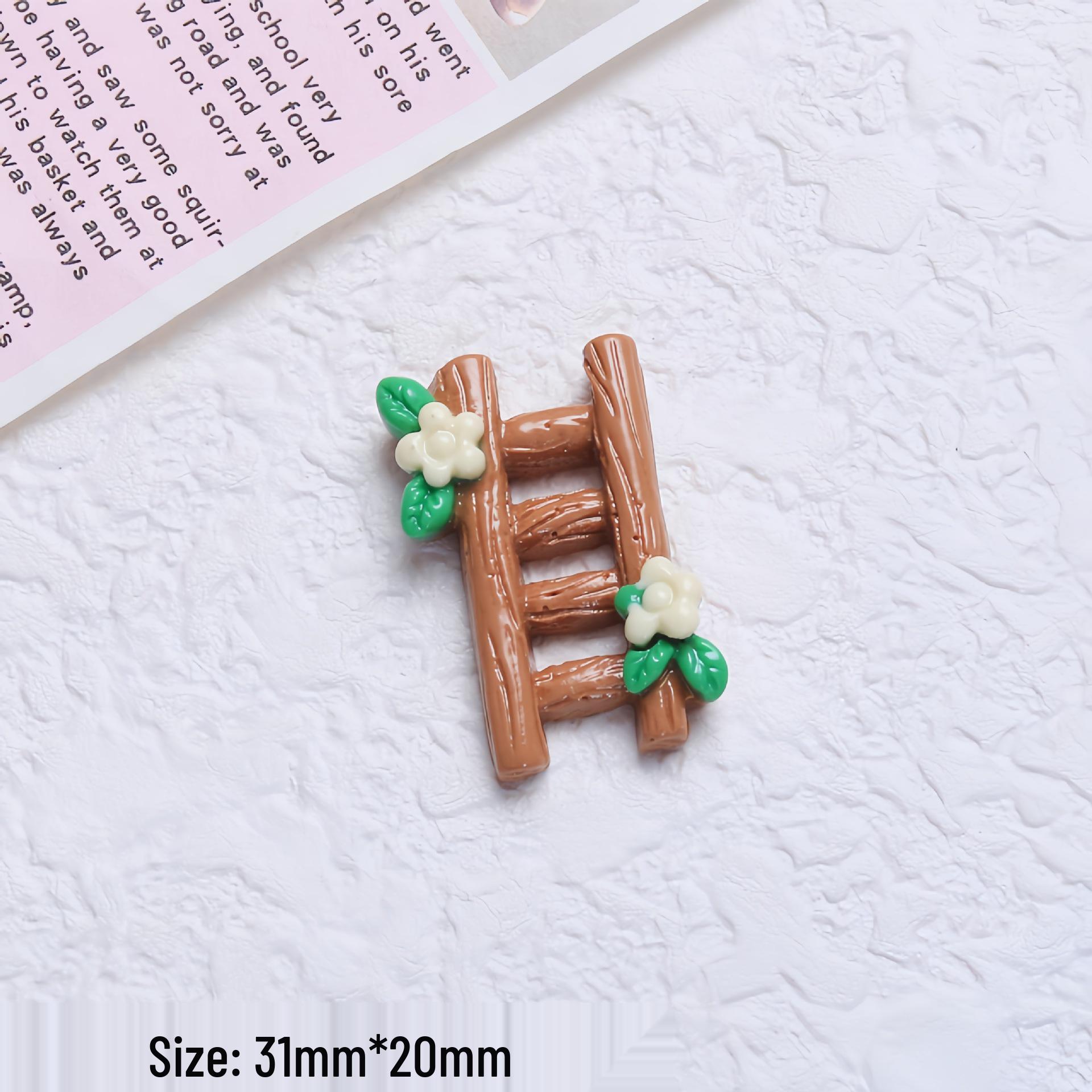 Spring Series Cartoon Animal Cream Glue Accessories: Creative Shoe Charms & Resin DIY Jewelry Hair Clips