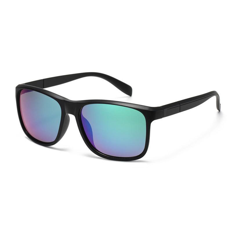Sports Glasses Men'S And Women'S Sunglasses Black Frame Color Film Sunglasses Anti-Purple Line Strong Light 2481