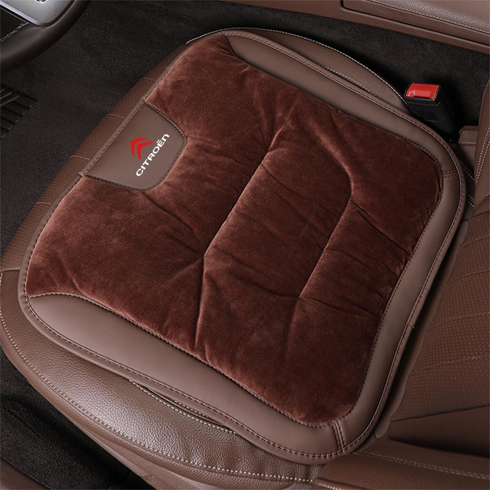 

1pc Plush Anti Slip Soft Seat Cushion Car Seat Cover Universal For Citroen C5 C4x Berlingo C2 C4 C1 Picasso DS3 C3 Accessories 1pc