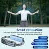 2024 Protable Waist Hanger Fan Outdoor Sports Belt Clip Air Conditioner Cooling Rechargeable Fan Mini Waist Mounted Fan, 3 Modes