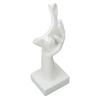 Thinker Face Statue Resin Face Sculpture Figurine Table Decorations for Living Room Bedroom Office