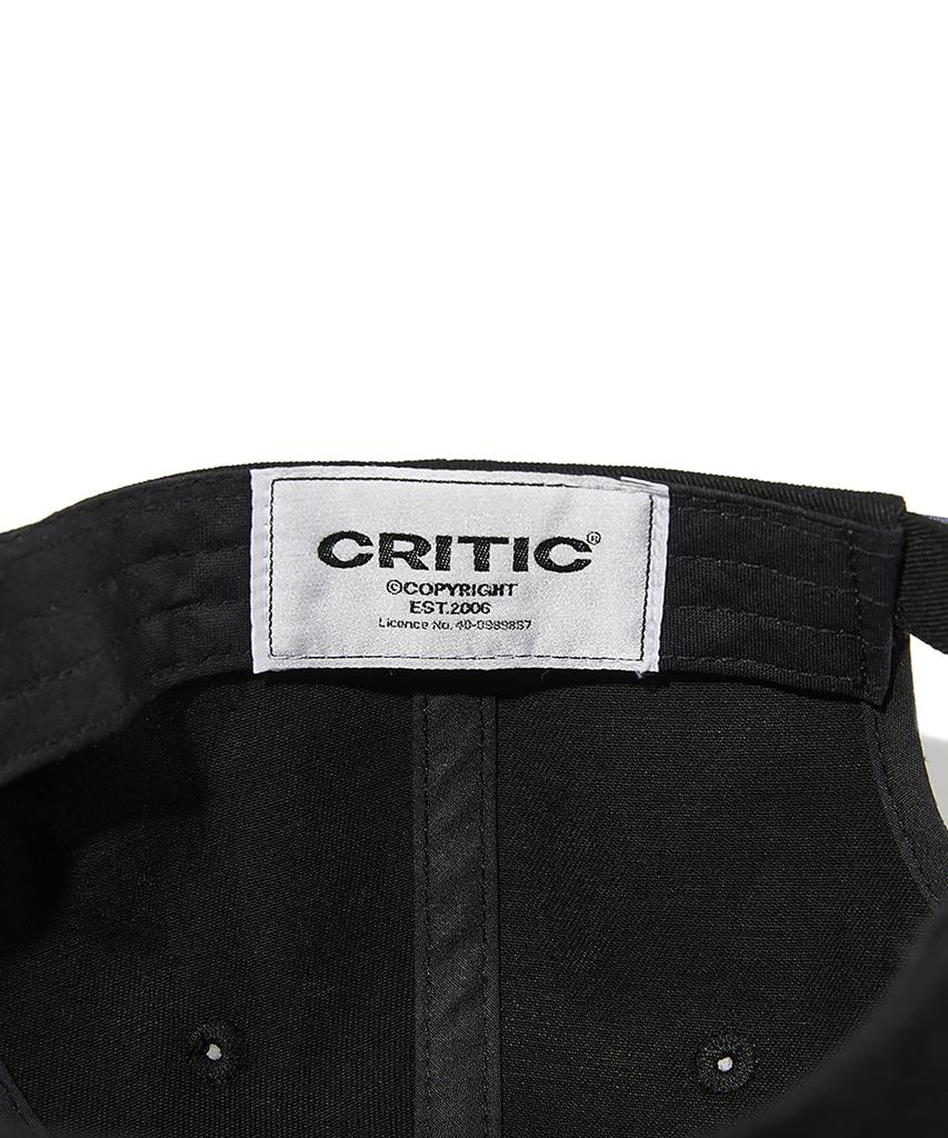 CRITIC Goth Logo 5P Cap Black