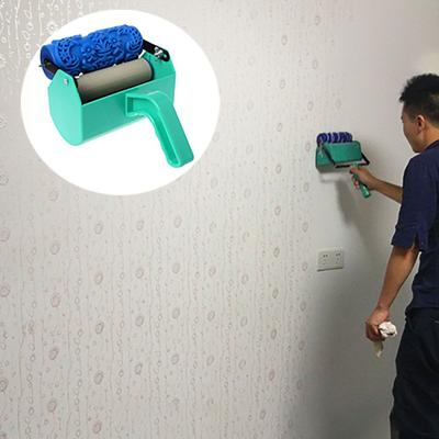 Decoración de Pared Ahorro Pared DIY Herramienta de Mano para Pintar Rodillo de Pintura Máquina de Pintar Fabricación de Papel Tapiz