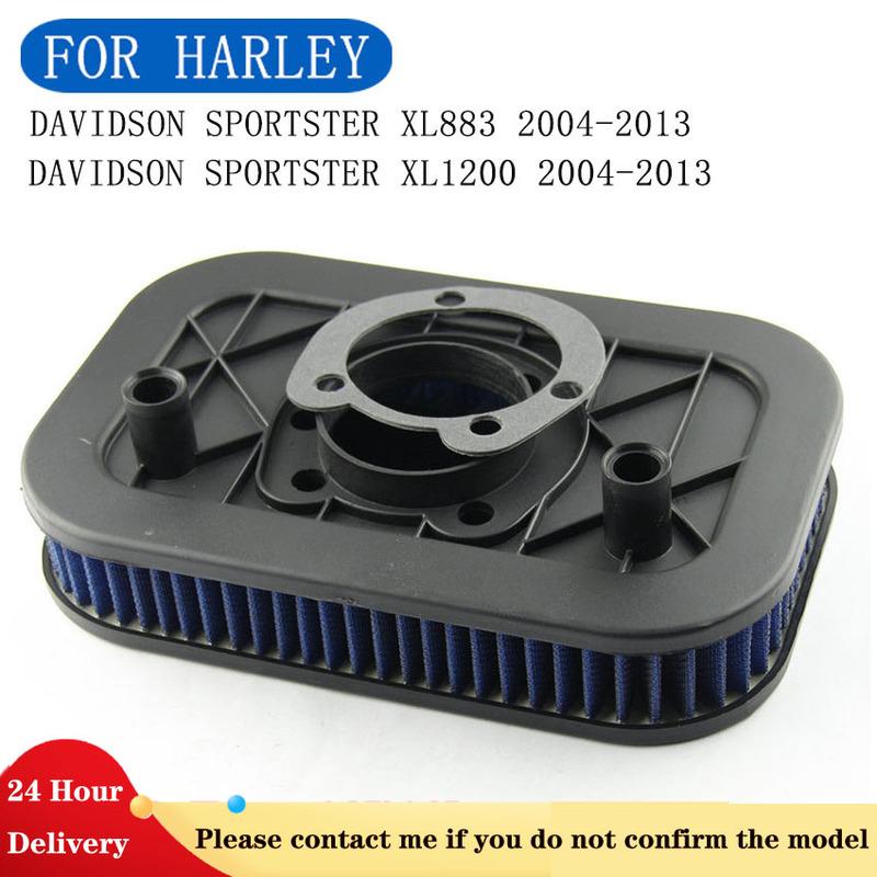 Air Filter Intake Air Cleaner For Harley-Davidson Sportster XL883 XL1200 2004-2013 Motorcycle Air Cleaner Element Accessories