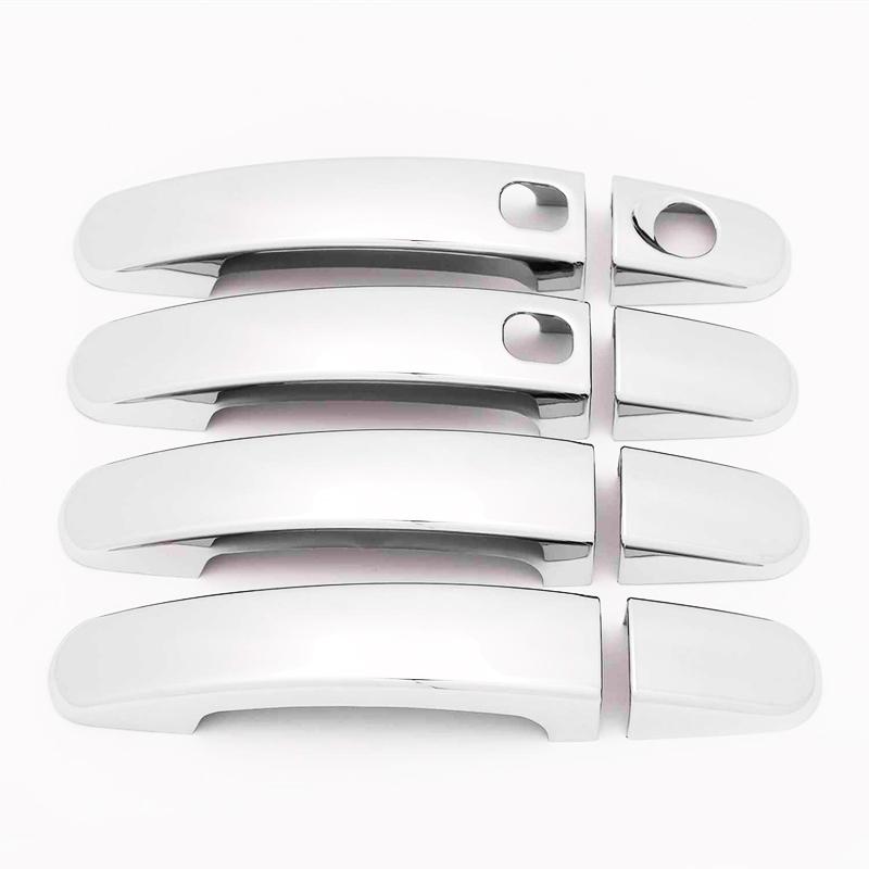 For Ford Grand C-Max Energi 2011-2018 Accessory glossy chrome silver car side Door Handle Covers Trim 2014 2015 2016 2017