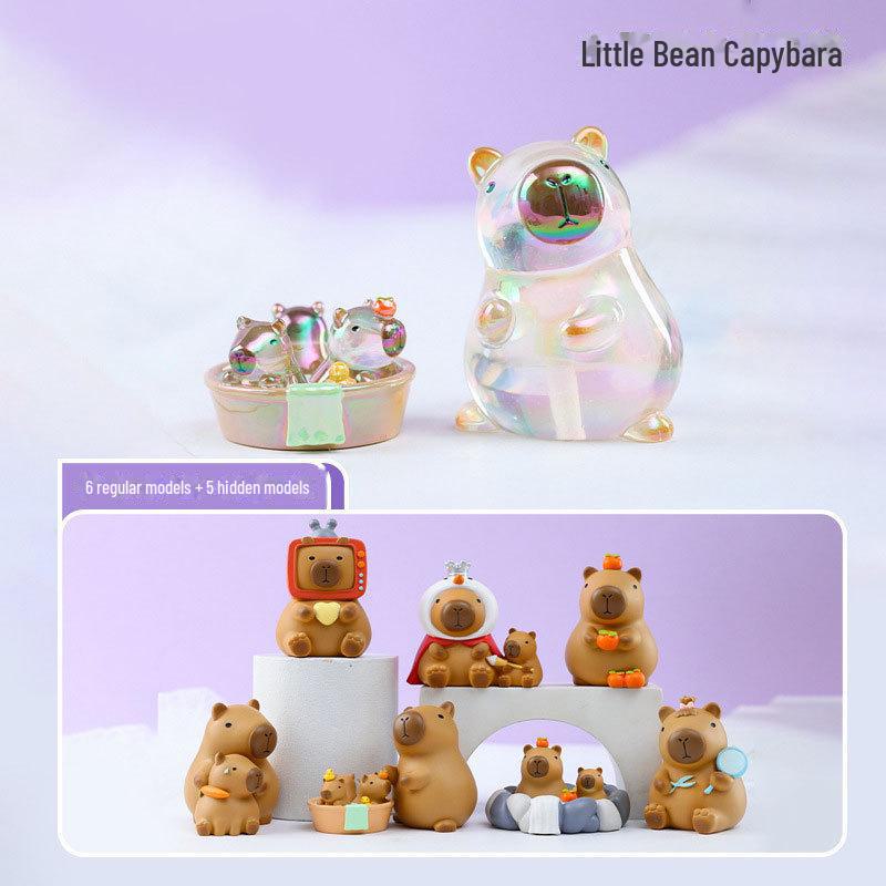 Panda Cute Paradise Blind Box: Creative Desktop Pet Ornaments & Gifts for Friends