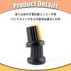 LvYiLinggg Potentiometer Knob 6mm Inner 6 Color Knob Hole Durable Volume Guitar Knob 1517mm, Diameter, Cap, D-Shaft Compatible, 180°, Plastic,