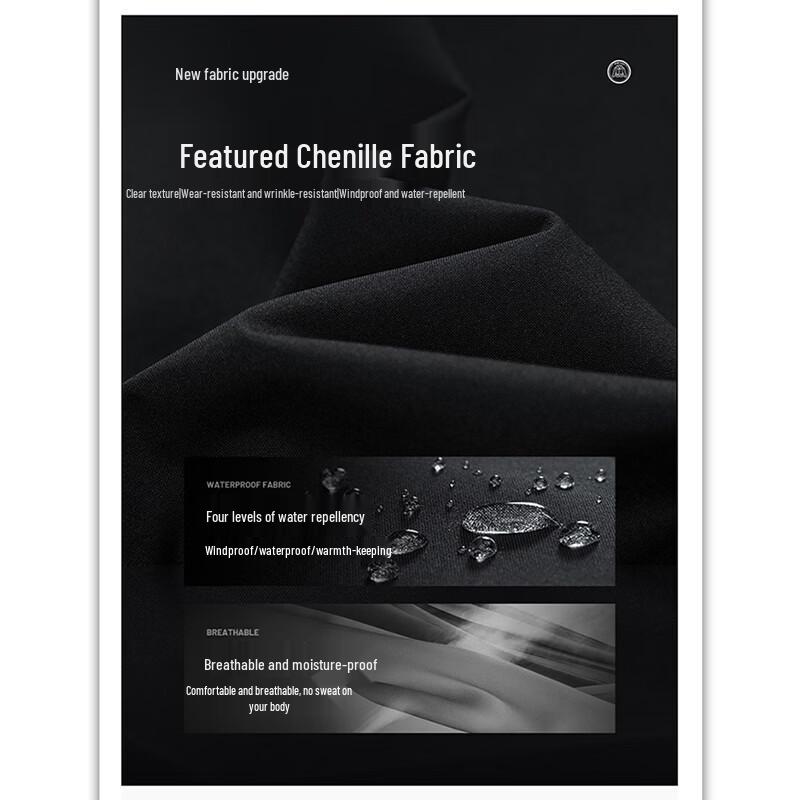 Mark Fairwhale Men's Hooded Fleece Lined Cotton Jacket