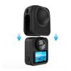 Für GoPro MAX2 PULUZ Körper-Objektiv Silikon-Schutzhülle (Schwarz)