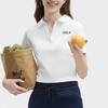 New FILA Polo Shirt Women's Standard White F51W429102F-WT