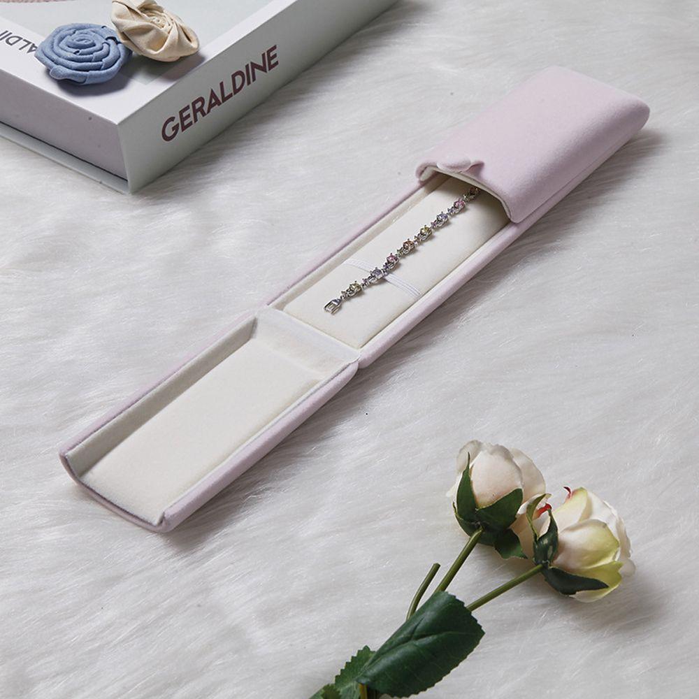 Rings Earrings Storage Box Bracelet Holder Case Double Open Jewelry Box Velvet Jewelry Box Gift Box