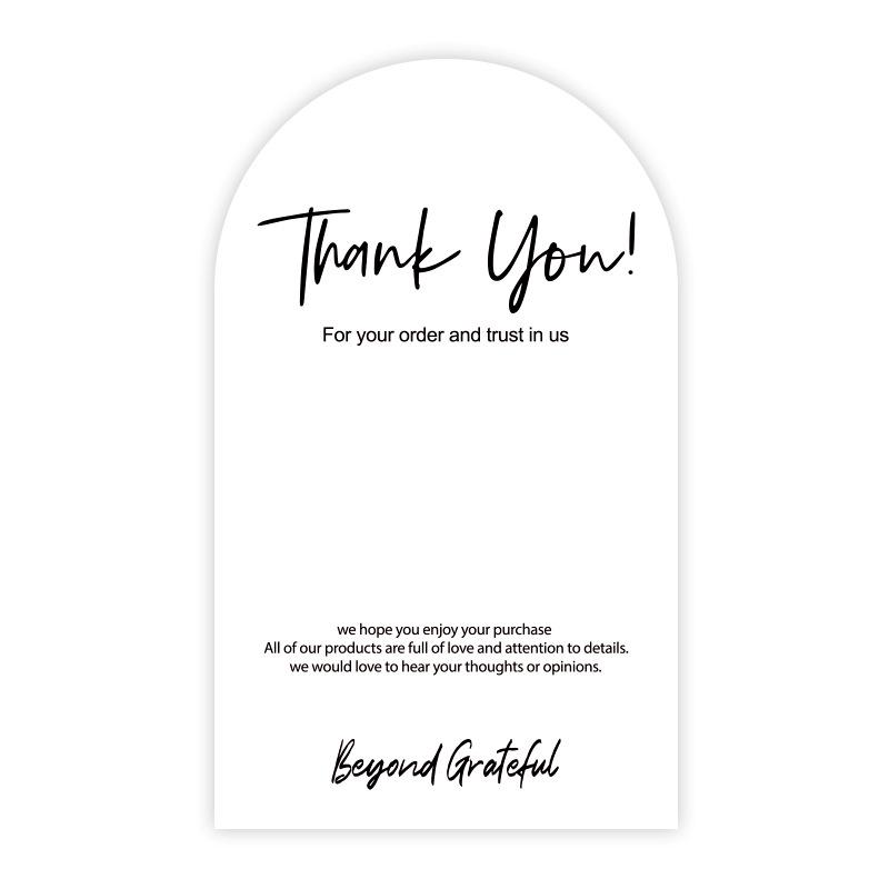 50-pack Airplane-Themed Thank You Box Sealing Stickers for Packaging and Decoration