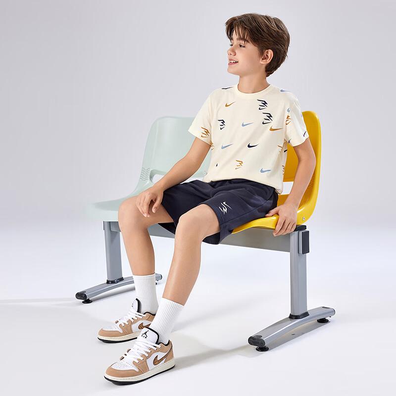 NIKE3BRAND Kids' Moisture-Wicking T-Shirt and Shorts 2-Piece Summer Set