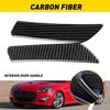 2X Carbon Fiber Inner Door Handle Panel Trim for Hyundai Genesis Coupe 2013-2016
