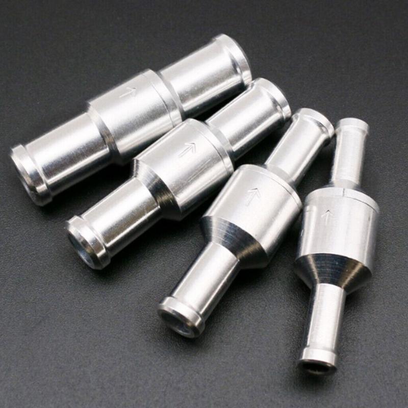 6-12Mm Non-Return Valve Auminium Inline-Way Quick Insert Check Valve Replacement Parts For Fuel Water Gas Air Vacuum Accessory