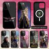 Q-Queen of Flow La Reina Del Flow-ES Phone Case For iPhone17,16,15,14,13,12,11 Plus,Pro Magnetic with Magsafe Wireless Charging