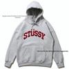 Men's Hip Hop Kanye Letter Embroidered Fleece Hoodie