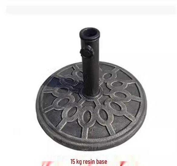 Outdoor Sunshade Parasol Water-Filled Base for Center Pole Umbrella