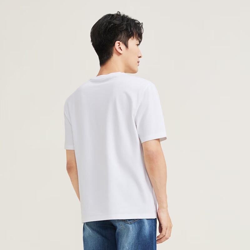Qipai Mr. Seven Men s Heavyweight Textured Short Sleeve T-Shirt M