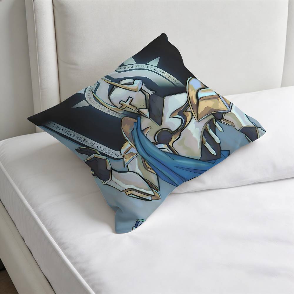 UULTRAKILL Gabriel Decorative Square Pillow Cover Modern Cushion Case for Living Room Bedroom