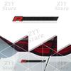 Emblema Logo Metallo 3D R Dynamic per Auto Badge Adesivi per Portellone Posteriore