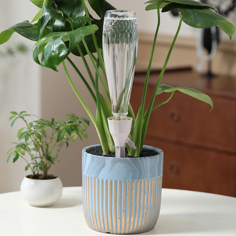 Japanese Automatic Drip Watering Device for Plants - Ideal for Travel and Busy Lifestyles