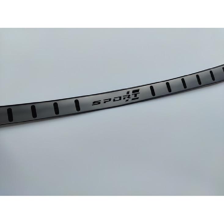 For Honda Pilot  Accessories  Rear Bumper Protector Scuff Silver Trim Cover