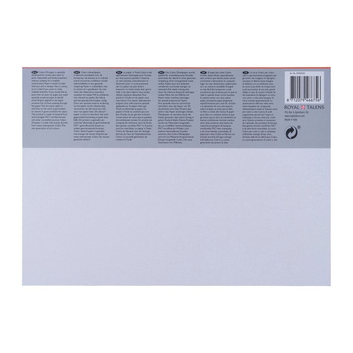 Bloc de papier A3 - Cobra - Peinture à l'huile - 300g - 10 feuilles