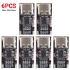 1-6PCS PD/QC/AFC Type-C Decoy Board USB Boost Module 9V 12V 15V 20V Charging Voltage Protocol Trigger Board PPS/QC4+ QC3.0/2.0