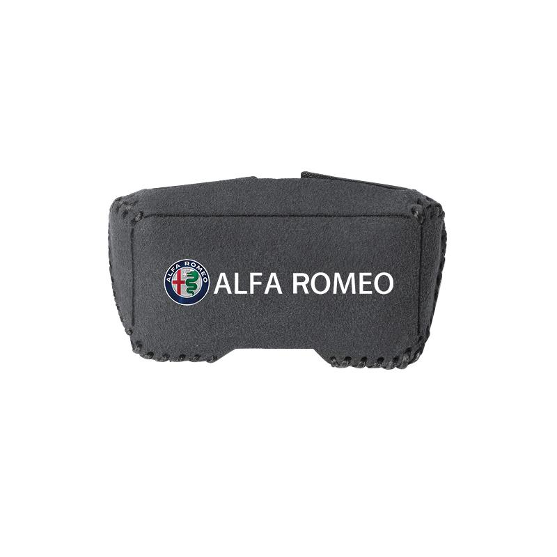 For Alfa Romeo 2Pcs Car Decorative Accessories seat belts Seat Safety Belt Buckle Cover For Alfa Romeo 156 159 147 4C 8C 166 Giu